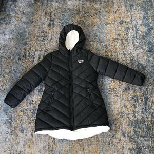 Reebok Reversible Hooded Puffer Jacket